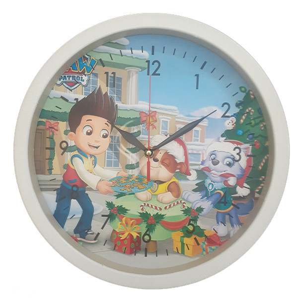 ساعت دیواری کودک مدل سگ نگهبان کد 0421