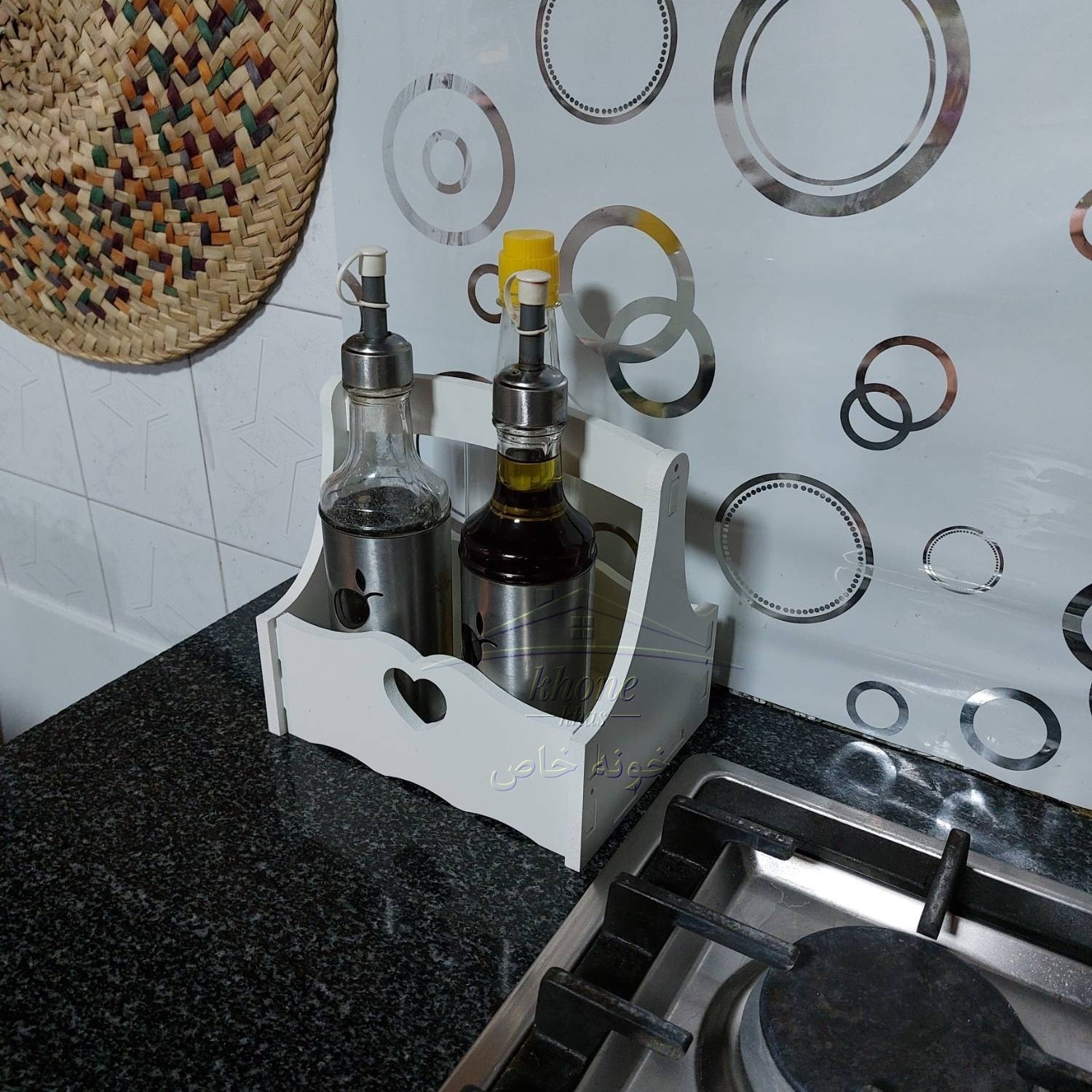 استند نگهدارنده بطری و جاادویه