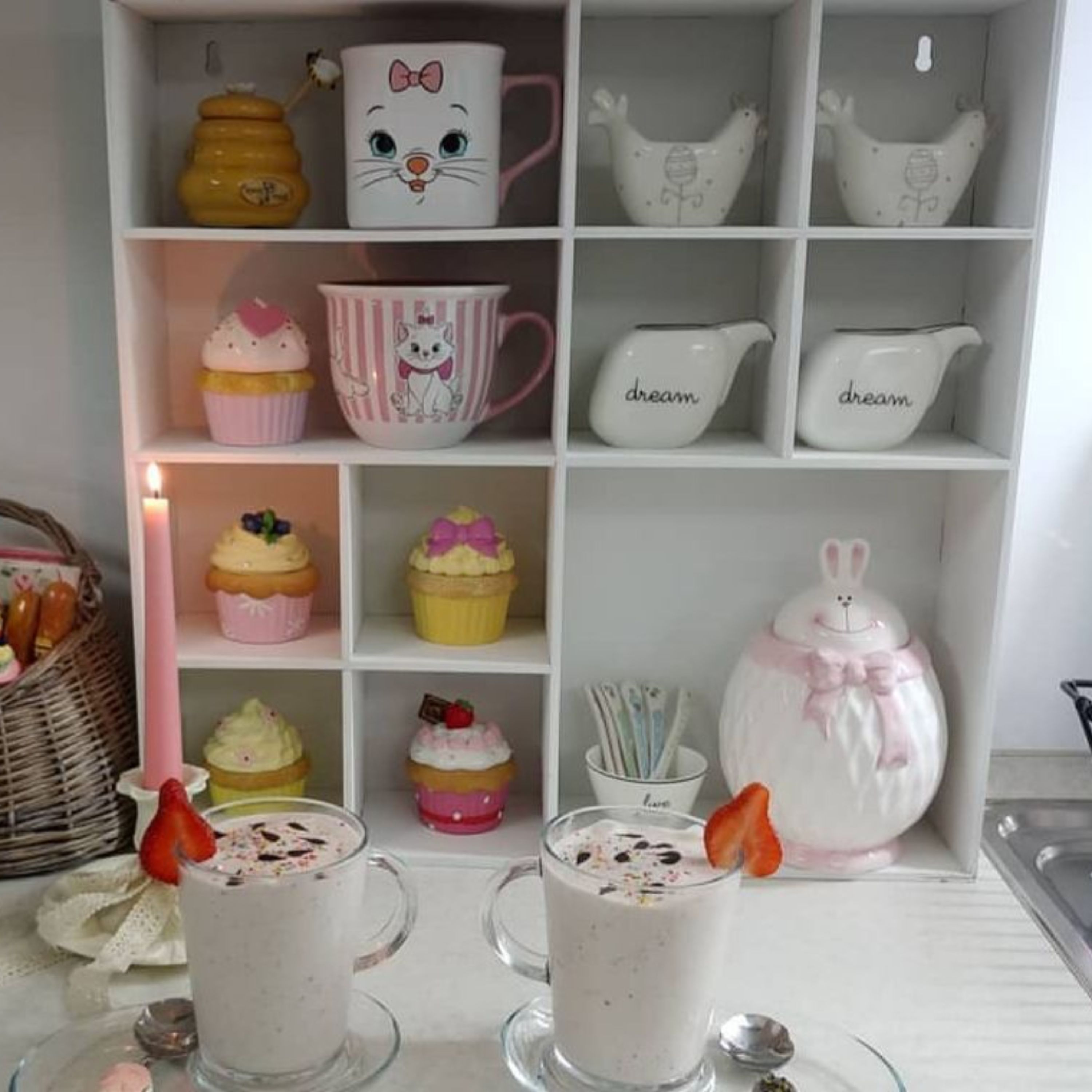 شلف جای ماگ سایز 50 در 50 سانتی متر