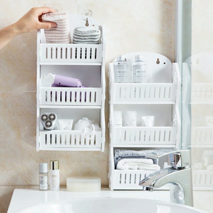 شلف سرویس بهداشتی طرح جیبی قابل شستشو