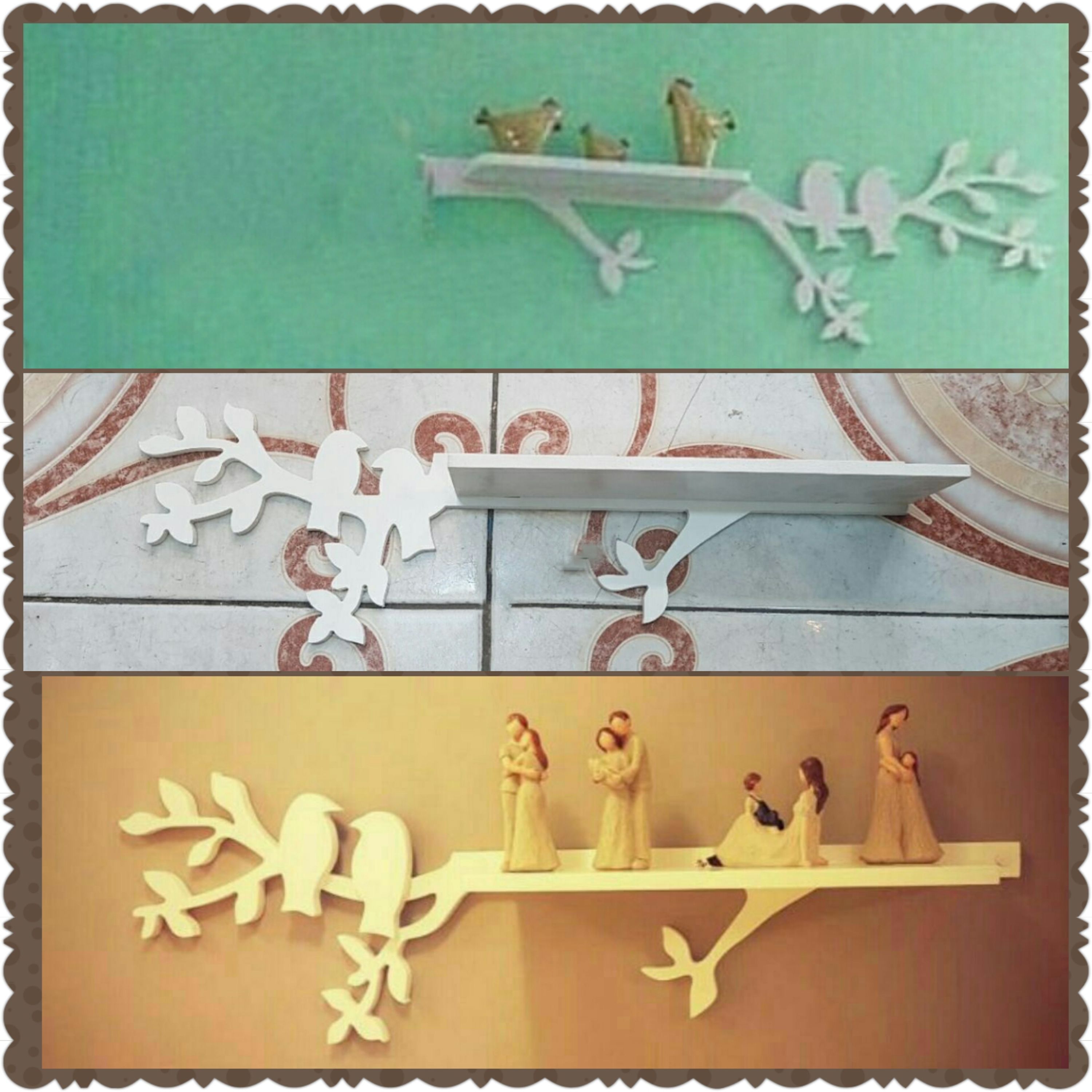 شلف دیواری خونه خاص طرح پرنده