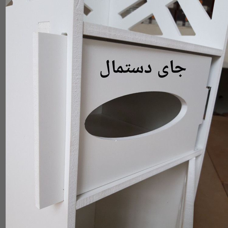 استند سرویس بهداشتی طرح هندسی