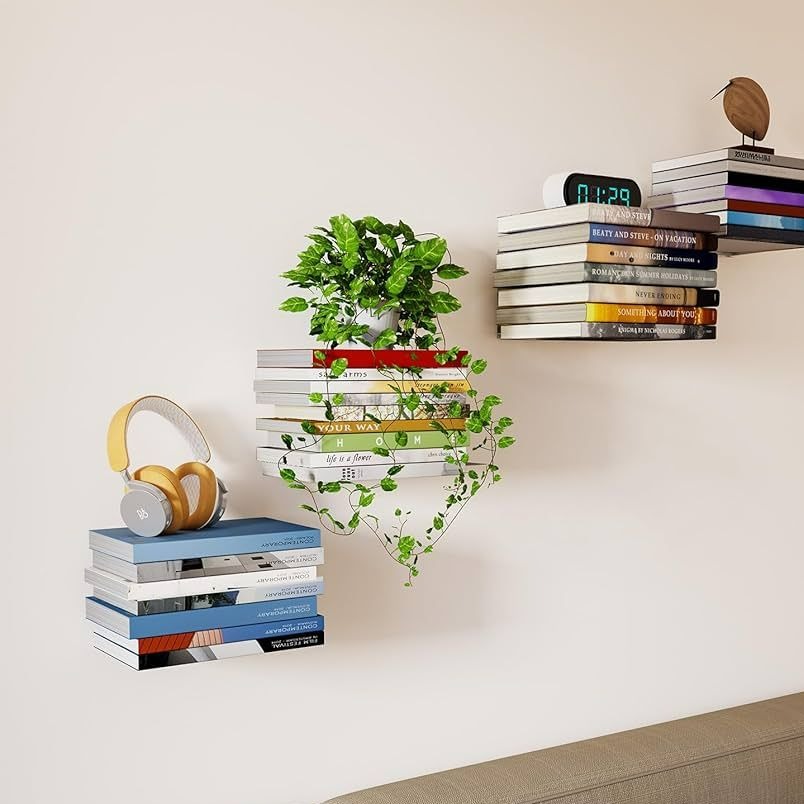 شلف پایه مخفی 30cm مجموعه 5 عددی