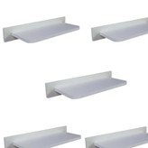 شلف پایه مخفی 20cm مجموعه 5 عددی