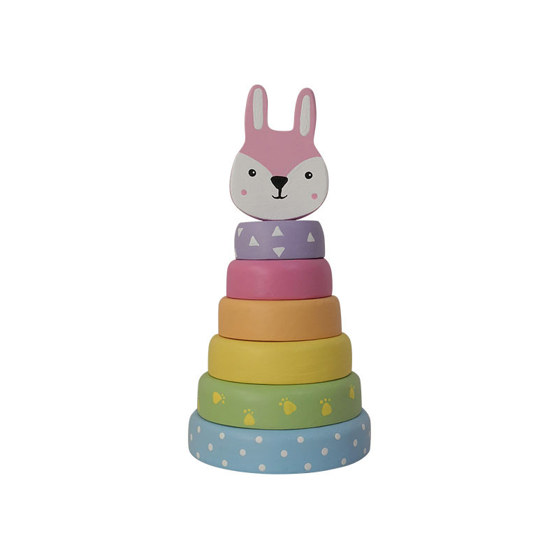 بازی فکری برج هیجان طرح خرگوش مدل MKids56-B-C