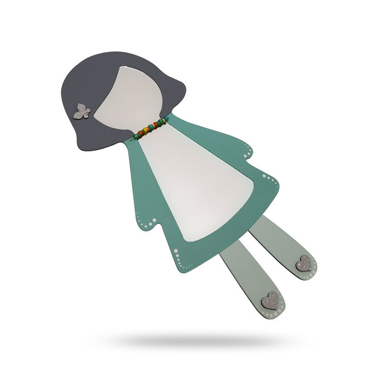 آینه طرح دخترانه مدل MKids18L