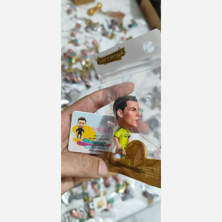 اکشن فیگور کریس رونالدو النصر لباس جدید برند ساکروی