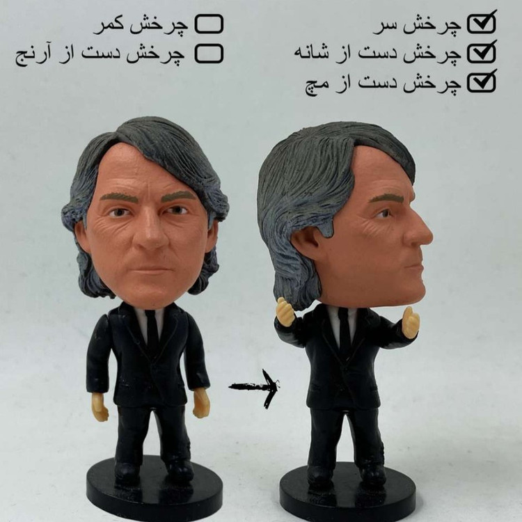 اکشن فیگور روبرتو مانچینی برند ساکروی