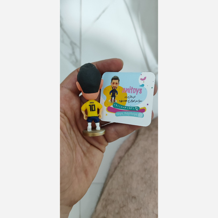 اکشن فیگور جیمز رودریگز طرح کلمبیا برند ساکروی