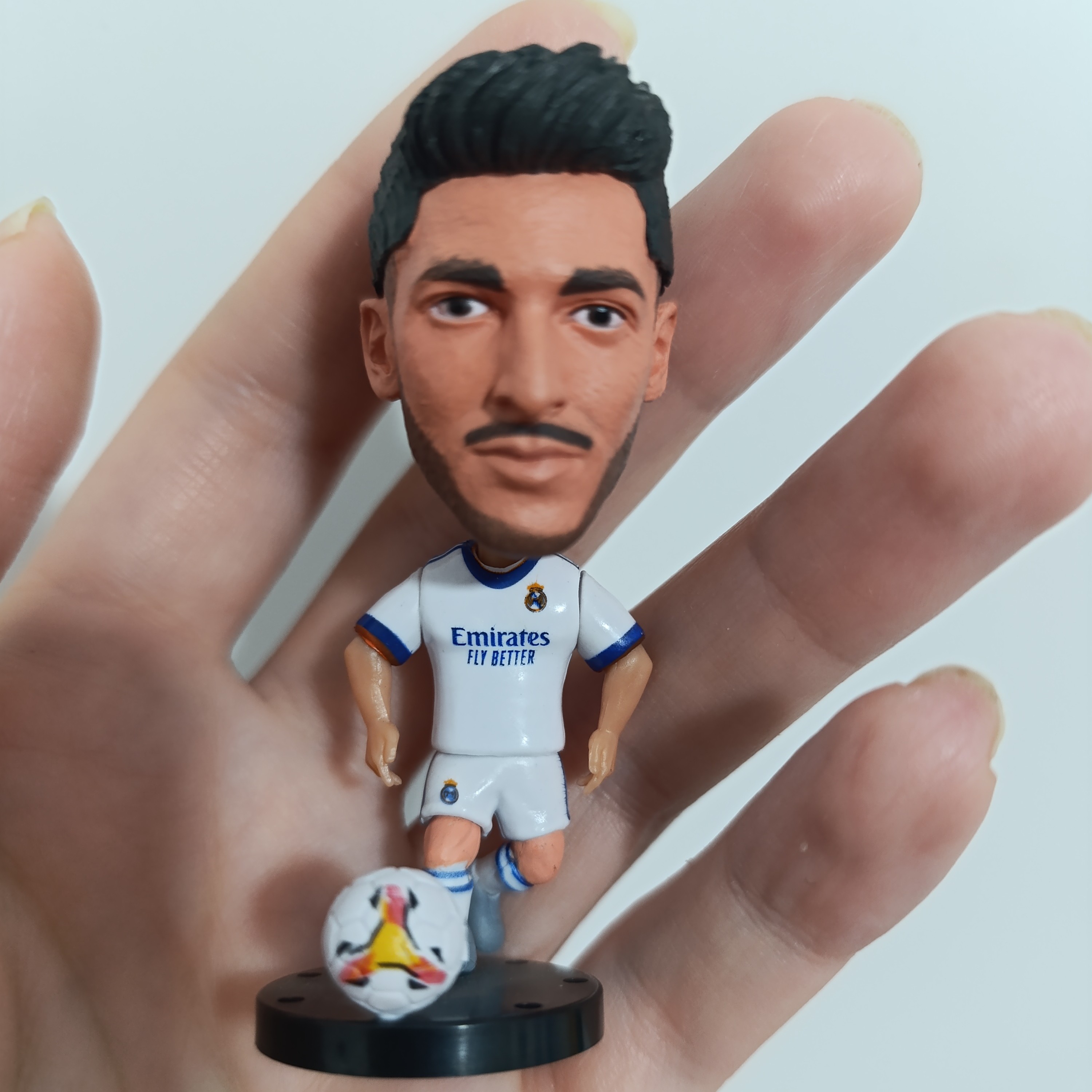 اکشن فیگور فوتبالی آسنسیو رئال مادرید برند ساکروی soccerwe