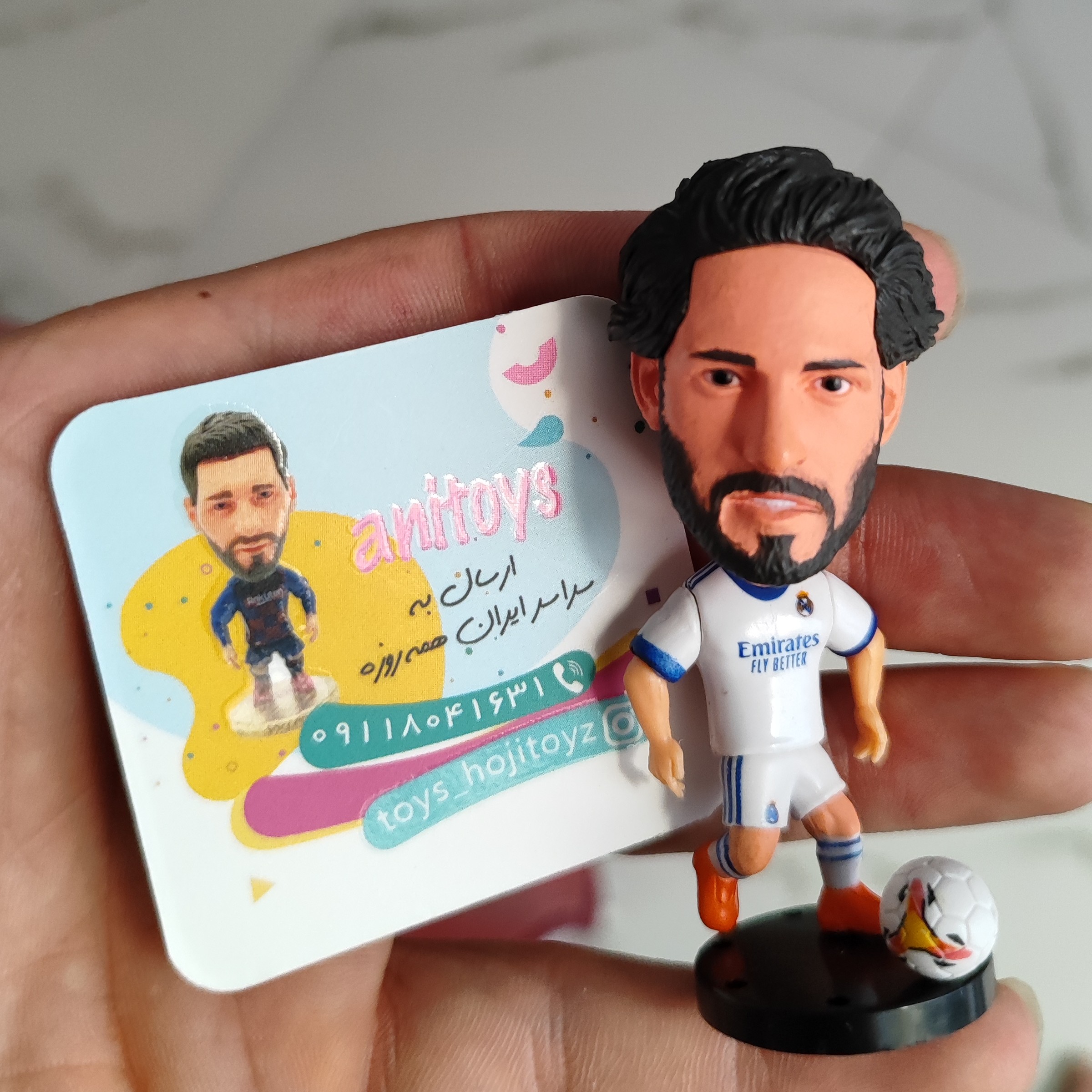 اکشن فیگور ایسکو رئال مادرید