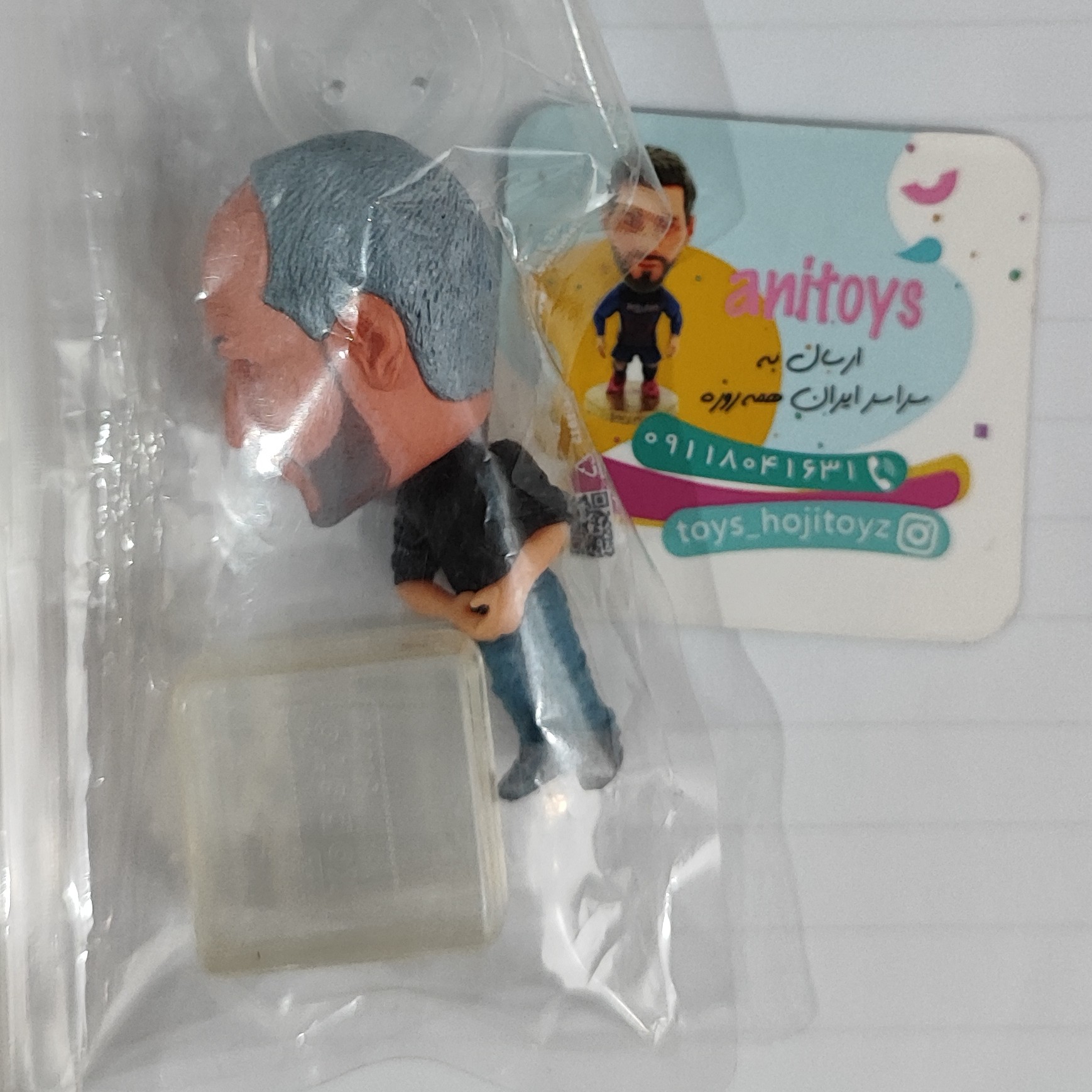 اکشن فیگور استیو جابز مخصوص دیزاین موبایل فروشی و آیفون کلکسیونی و اکسوری