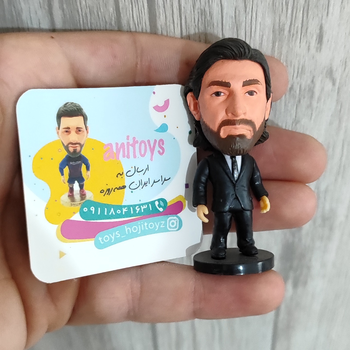 اکشن فیگور سرمربی آندره پیرلو برند ساکروی soccerwe
