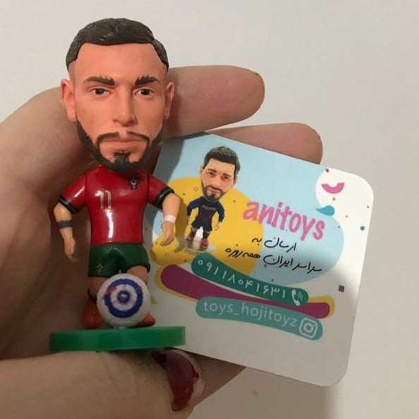 اکشن فیگور برونو فرناندز پرتقال برند ساکروی لگو ماکت و مجسمه