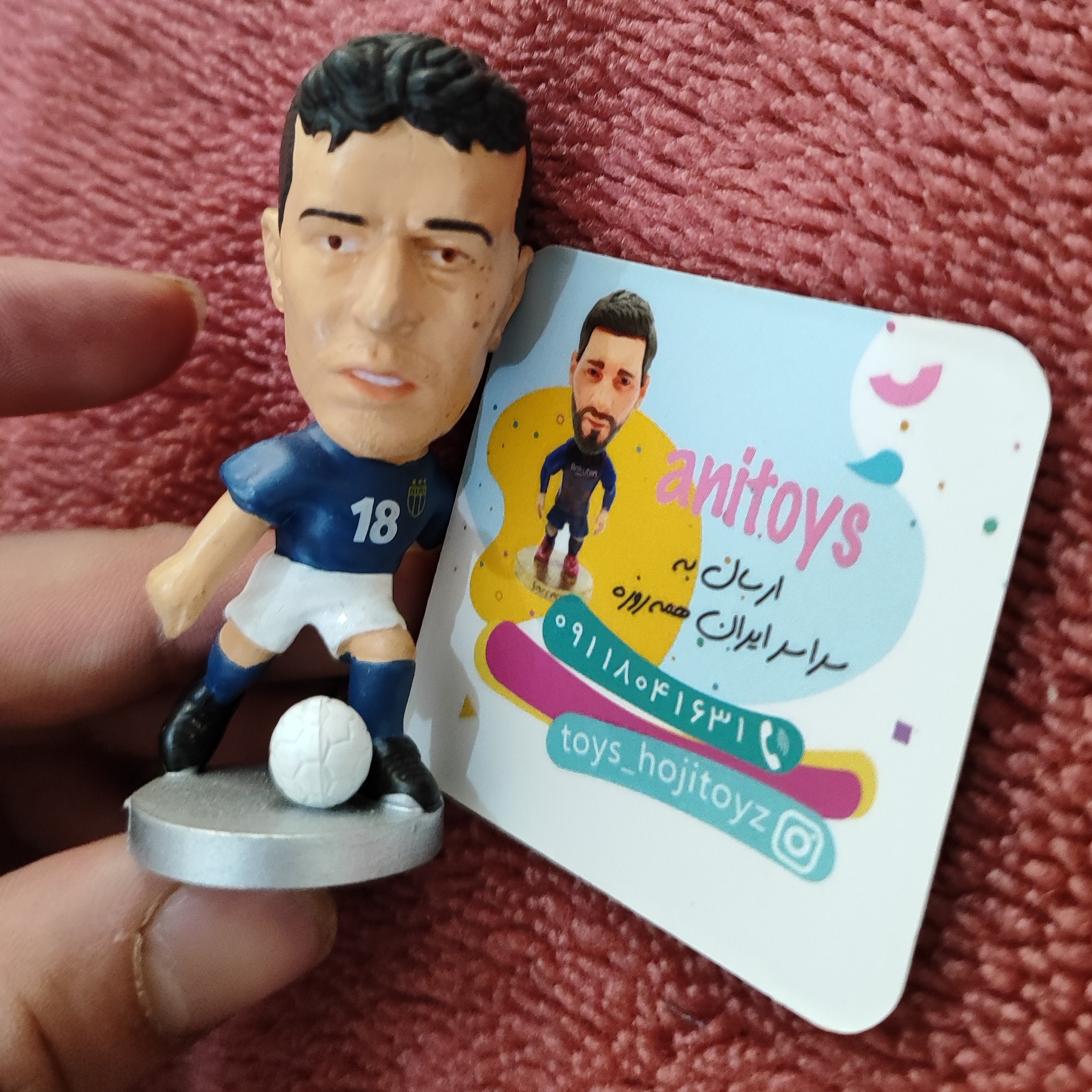 اکشن فیگور فوتبالیست روبرتو باجو Roberto baggio action figure football