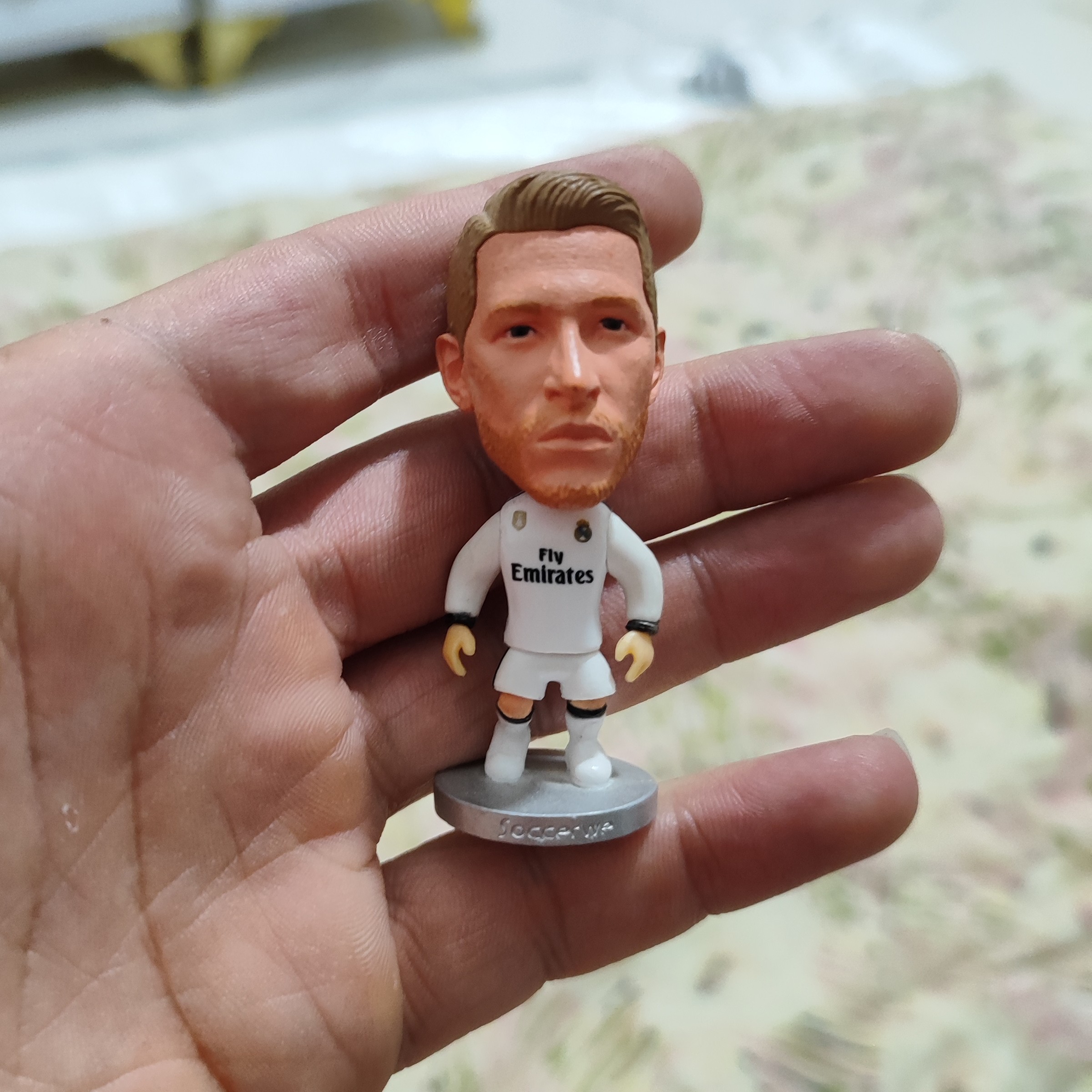 اکشن فیگور فوتبالی ساکروی سرخیو راموس رئال مادریدsoccerwefigures