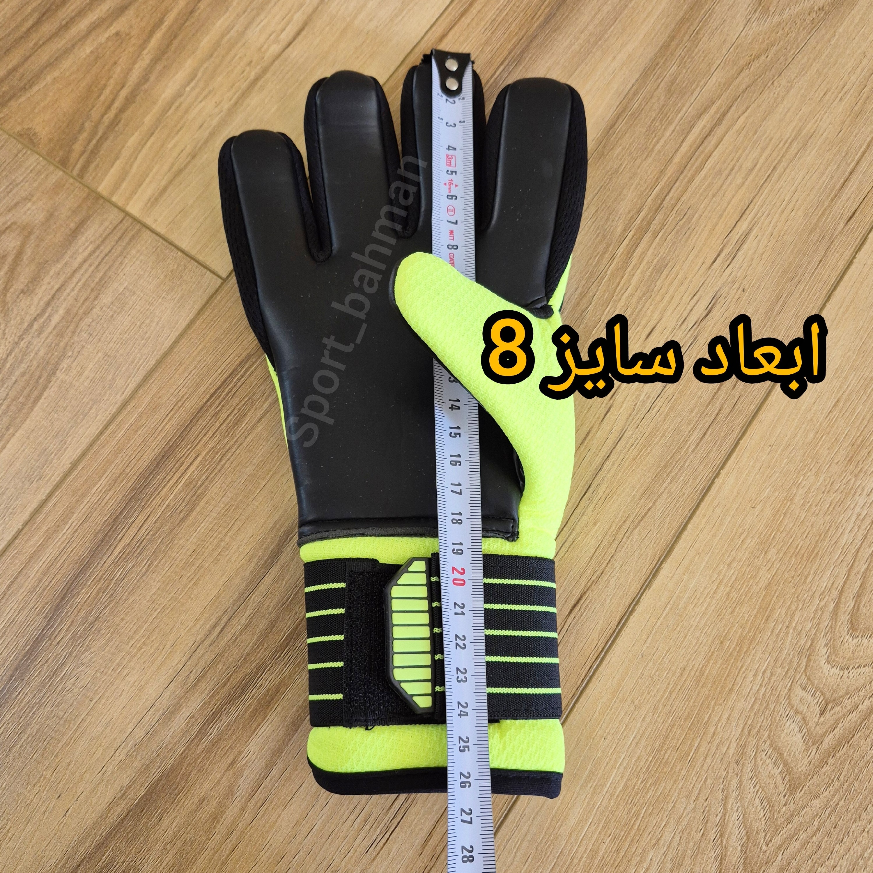 دستکش دروازه بانی آدیداس سایز 8 فسفری