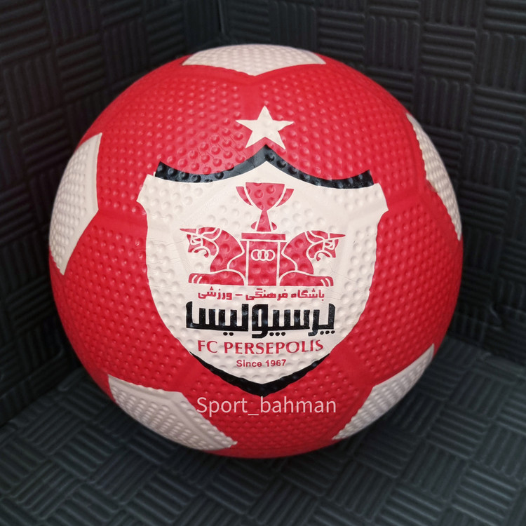 توپ فوتبال پرسپولیس سایز 4 بهمراه سوزن توپ