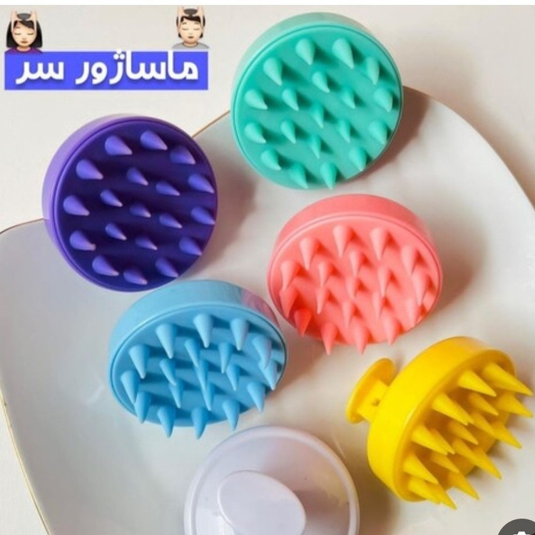 ماساژور سر سیلیکونی درجه 1
