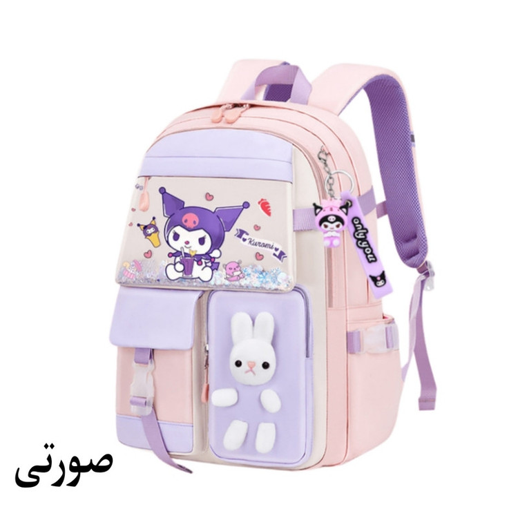 کوله پشتی مدل فانتزی آکواریومی طرح کرومی کد 6598