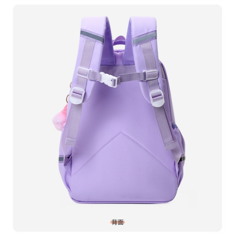 کوله پشتی مدرسه مدل فانتزی کرومی کد k6721 به همراه آویز