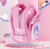 کوله پشتی دخترانه کرومی آویز قلبی فانتزی خارجی وارداتی کد pk728