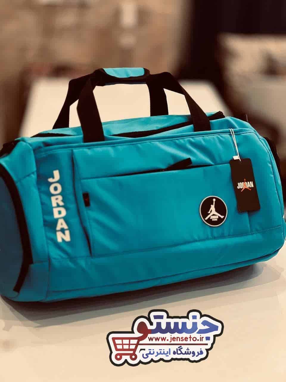 ساک ورزشی جردن جا کفشی دار (کیف باشگاه) jordan کد 1005