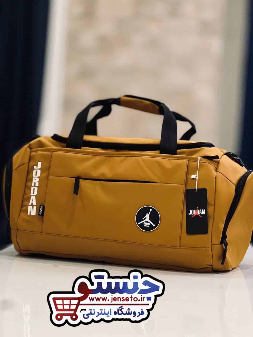 ساک ورزشی جردن جا کفشی دار (کیف باشگاه) jordan کد 1005