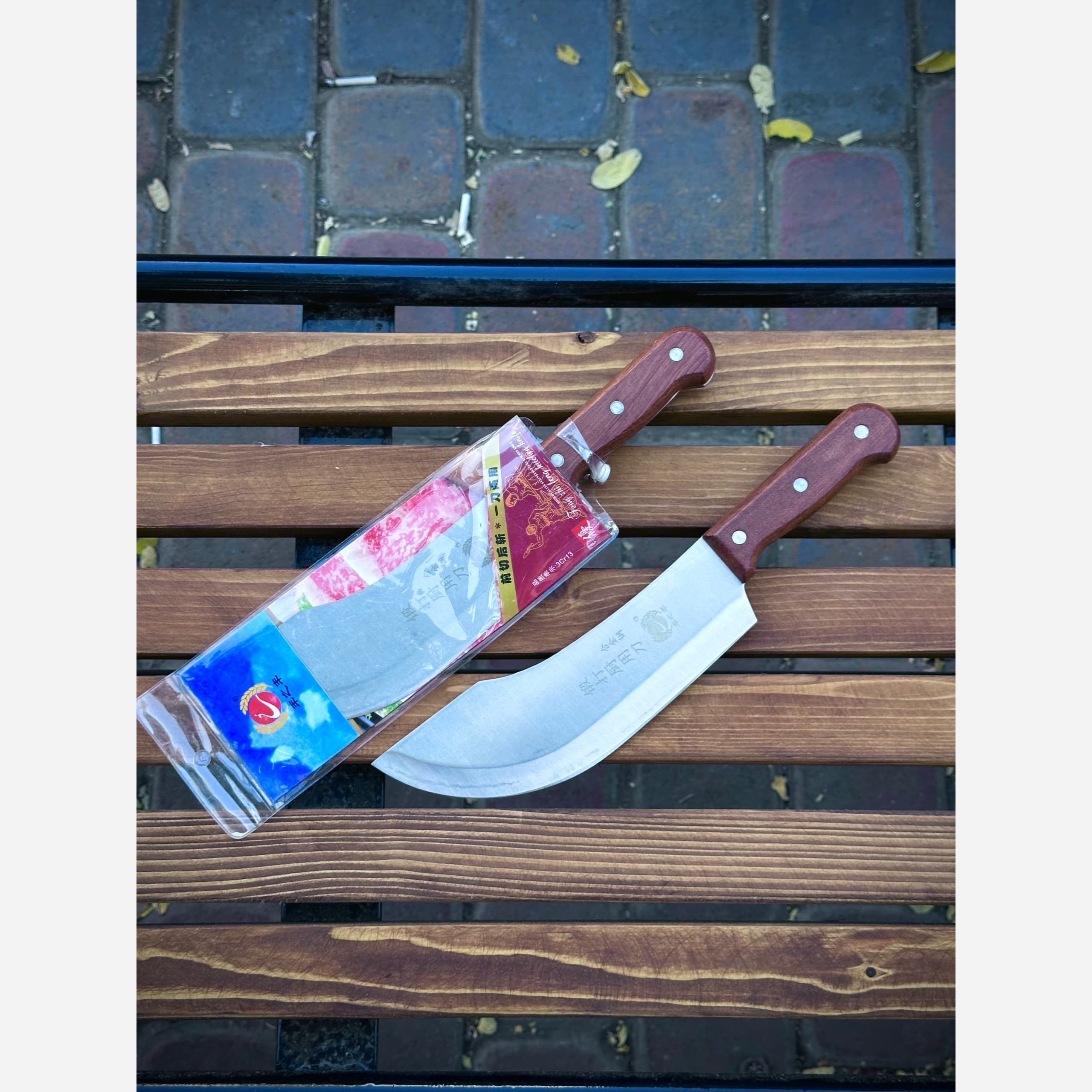 ساطور دسته چوبی ژاپنی خاص