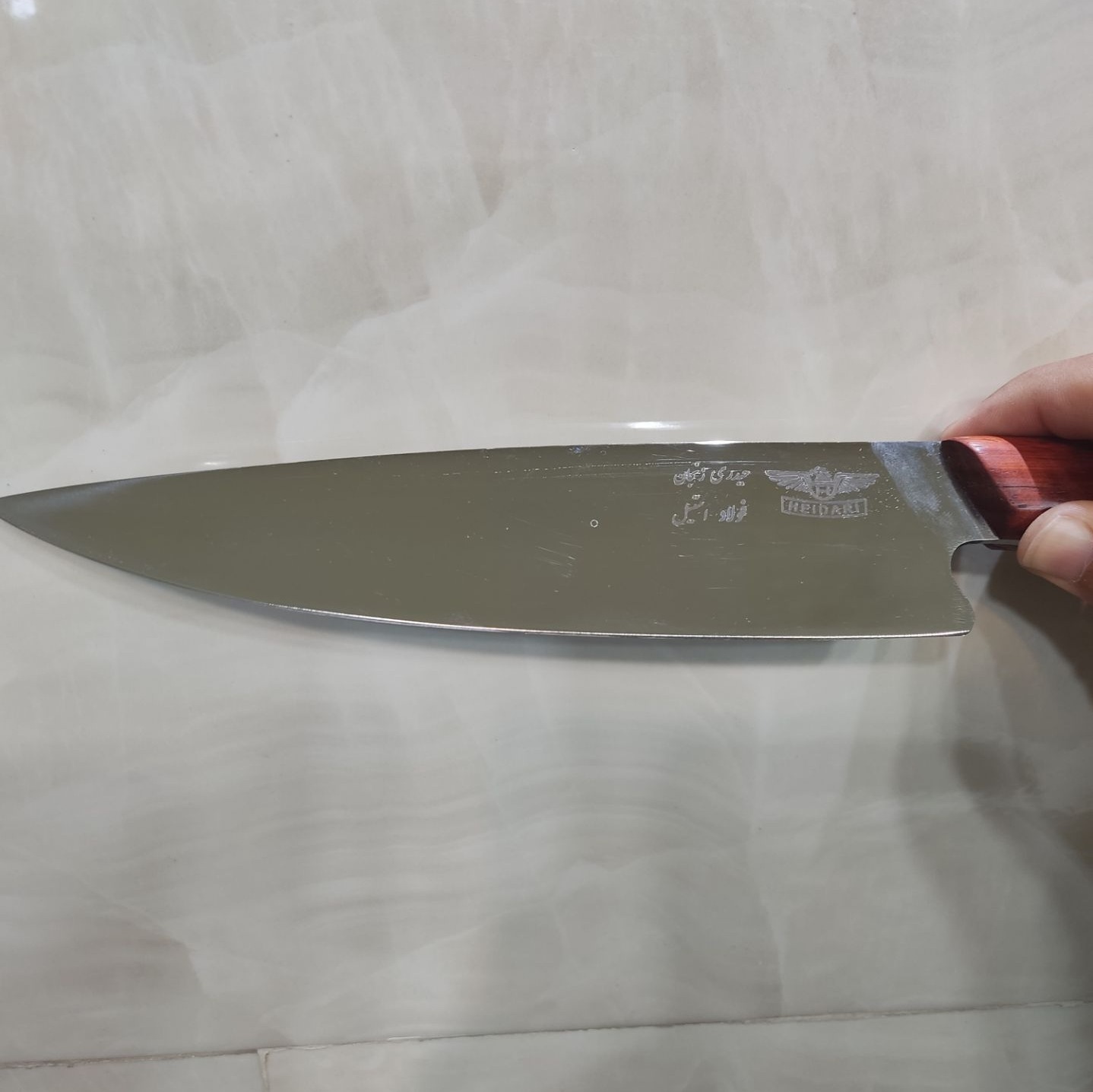 چاقو مخصوی سلاخی فولاد استیل حیدری زنجان