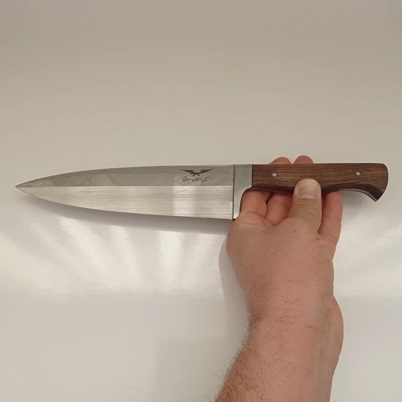 چاقو آشپزخانه استیل فولاد زنجان مروتی سایز 4