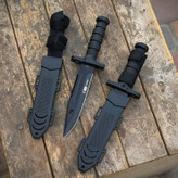 چاقو طرح M9 دندونه ریز با غلاف