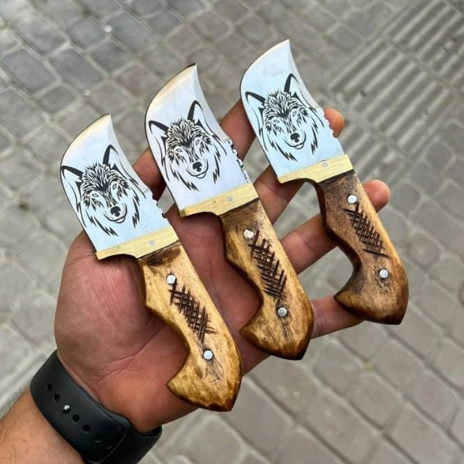 چاقو تیزی گرگ زنجان با غلاف