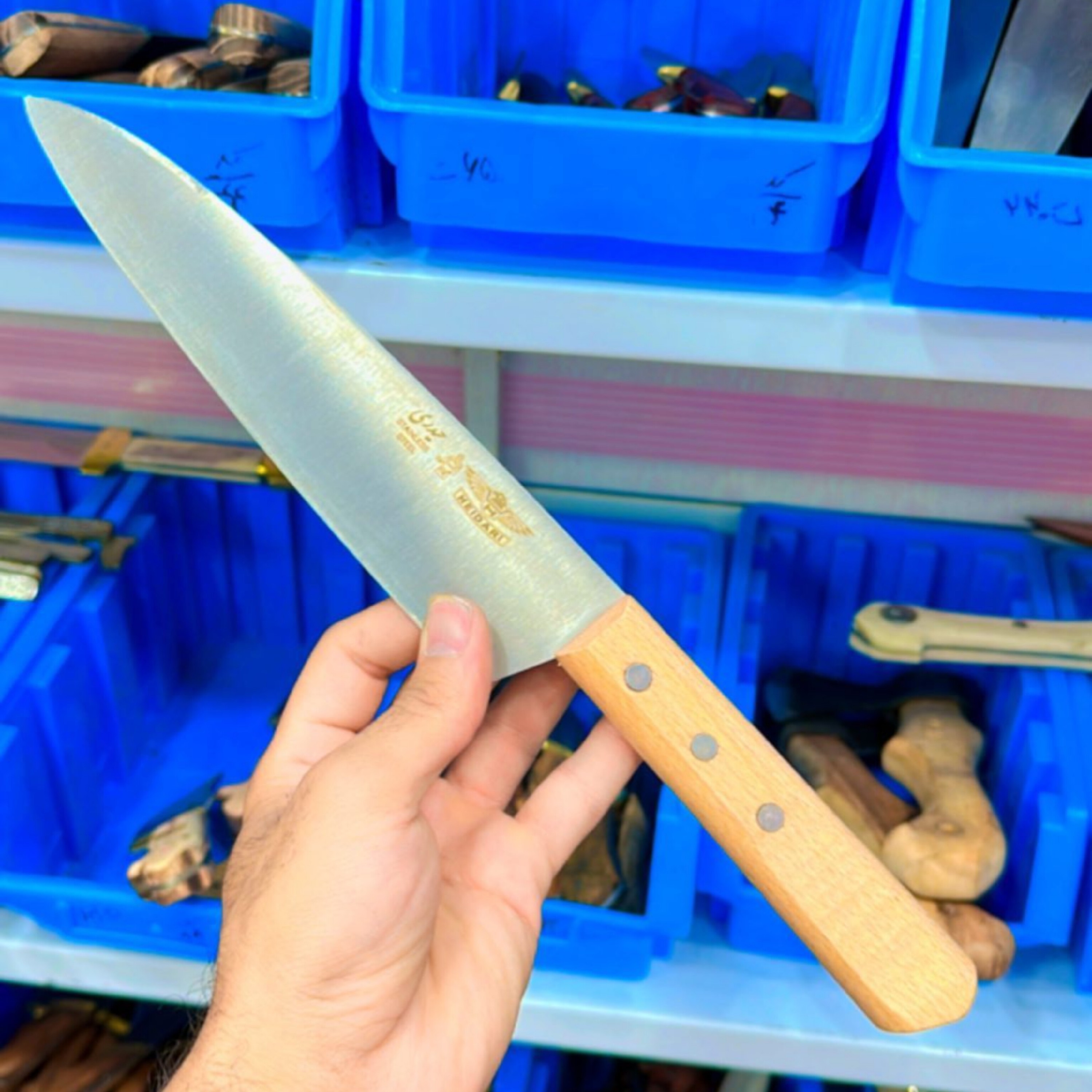 چاقوی راسته بری حیدری چوبی