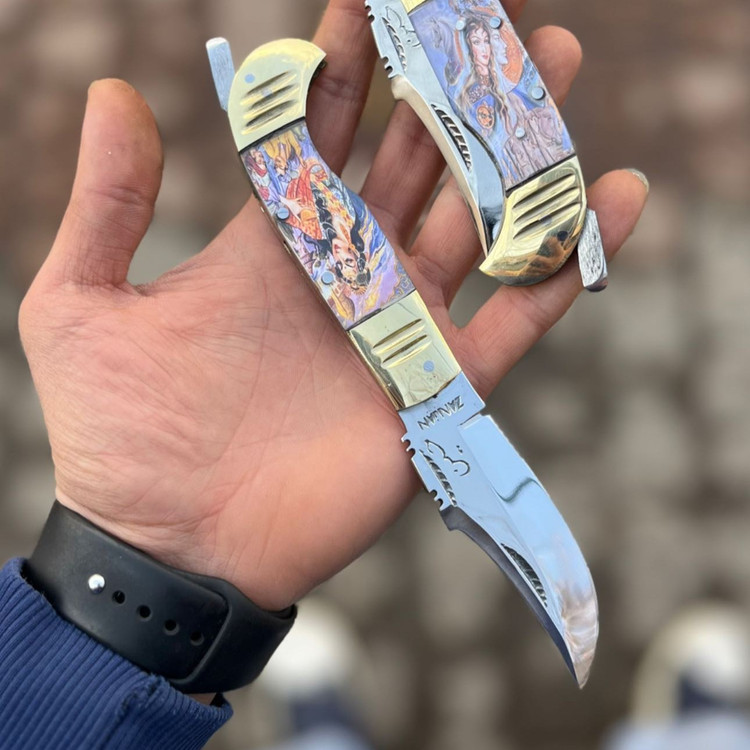 چاقو دنده ای لیلی مجنون ضد زنگ