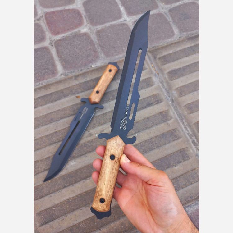 چاقو سفری فولادضدزنگ ساخت زنجان 2528B