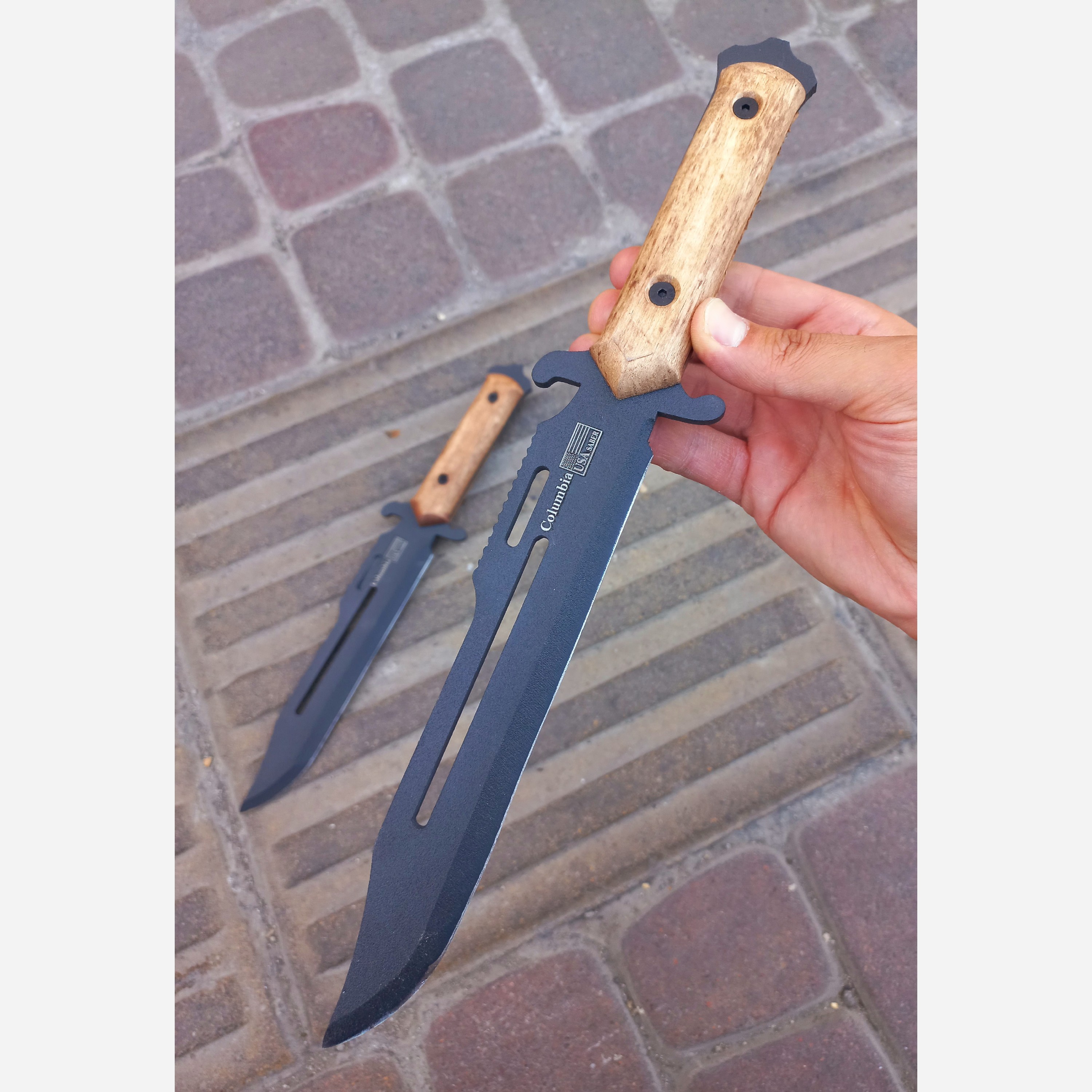 چاقو سفری فولادضدزنگ ساخت زنجان 2528B