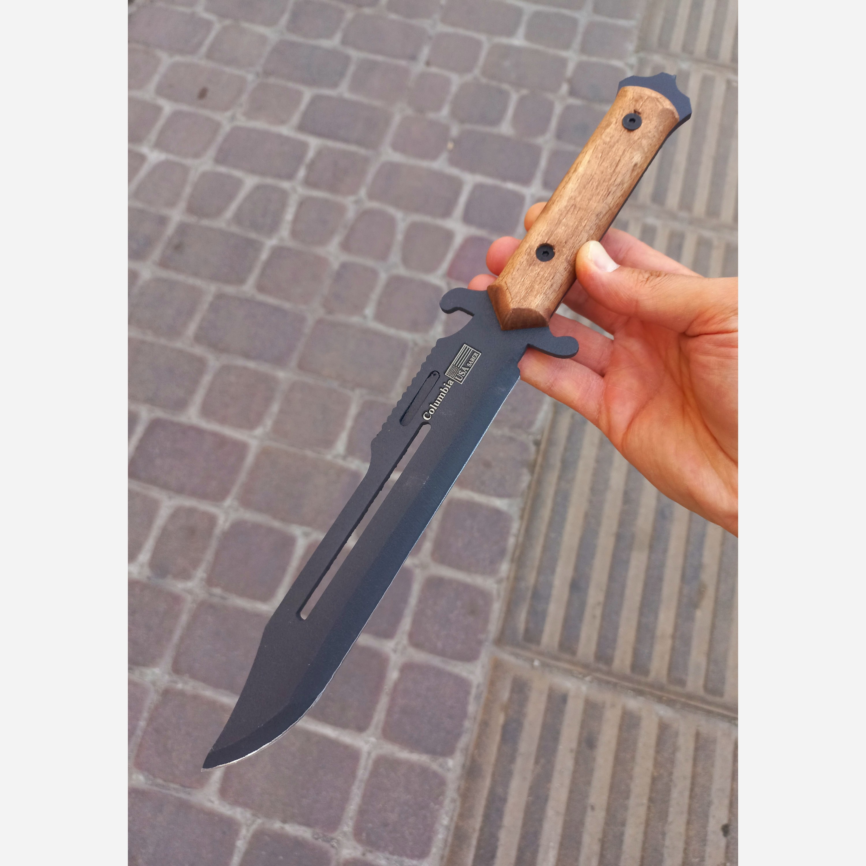 چاقو سفری فولادضدزنگ ساخت زنجان 2528B