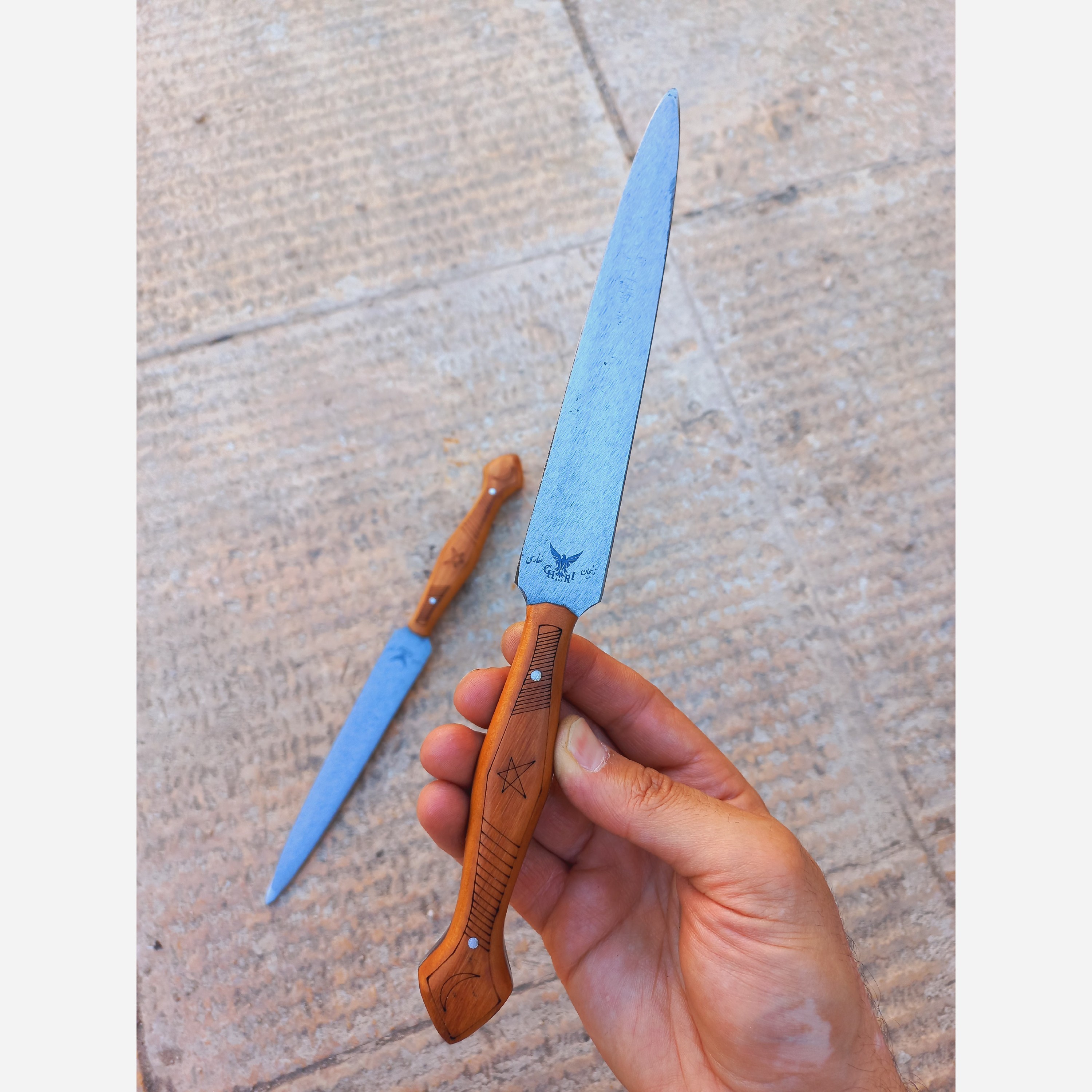 چاقوتیزکن فولادی غفاری زنجان (مسقل)