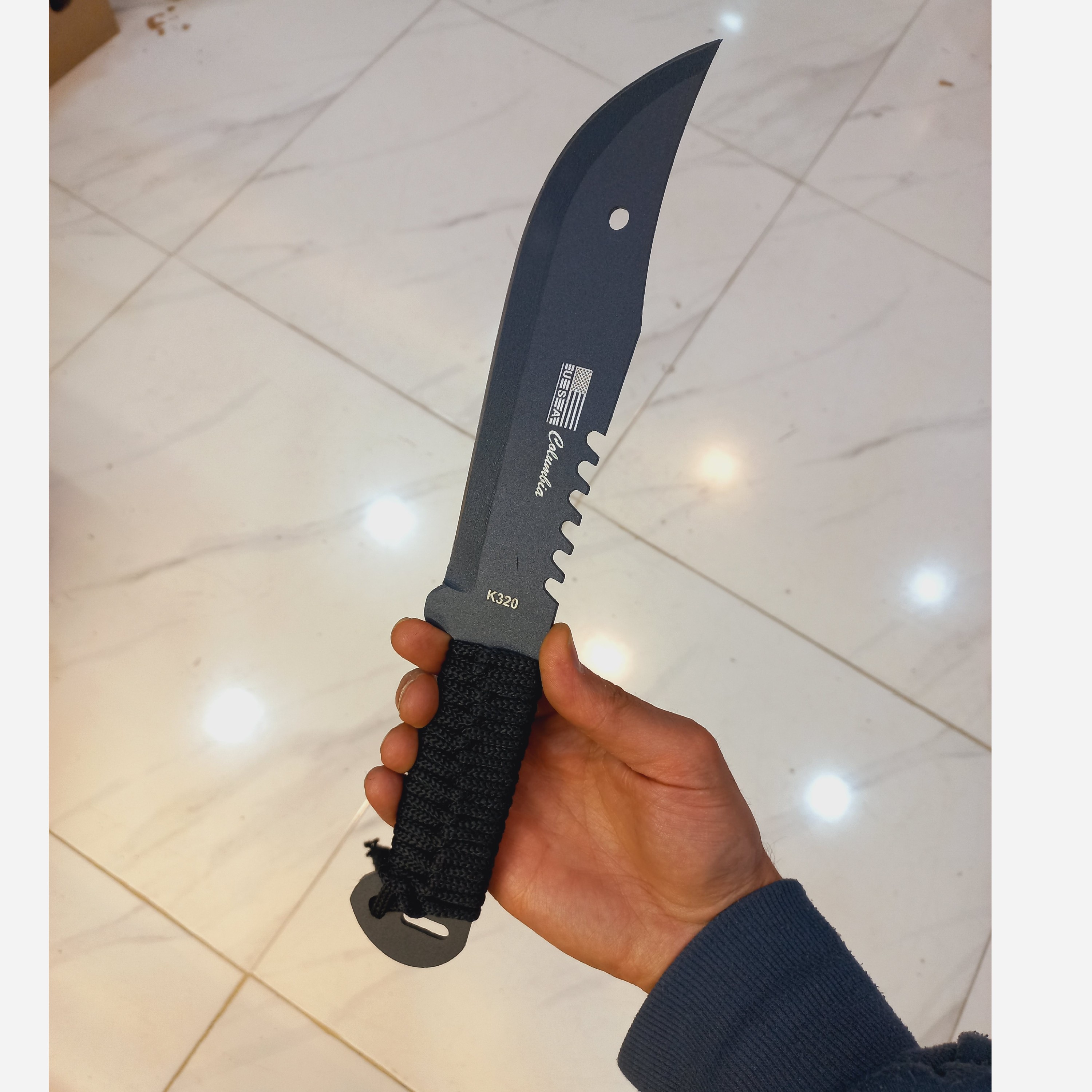 چاقوی کمپینگ فولاد ضدزنگ کلمبیا زنجان