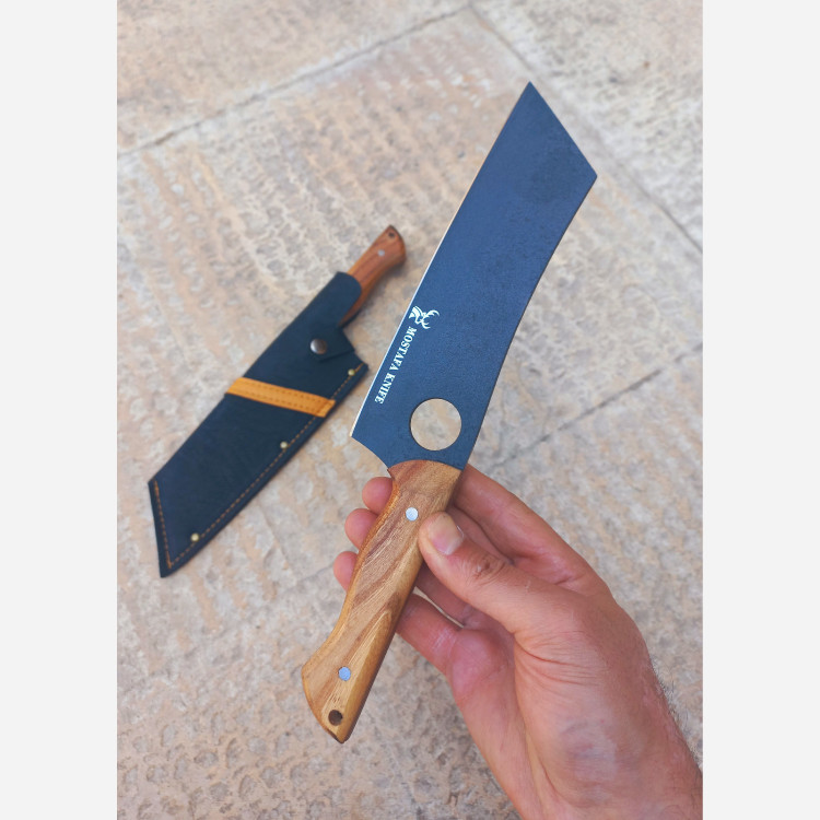 چاقوی آشپزی در طبیعت ضدزنگ مصطفی زنجان(شف مصطفی)
