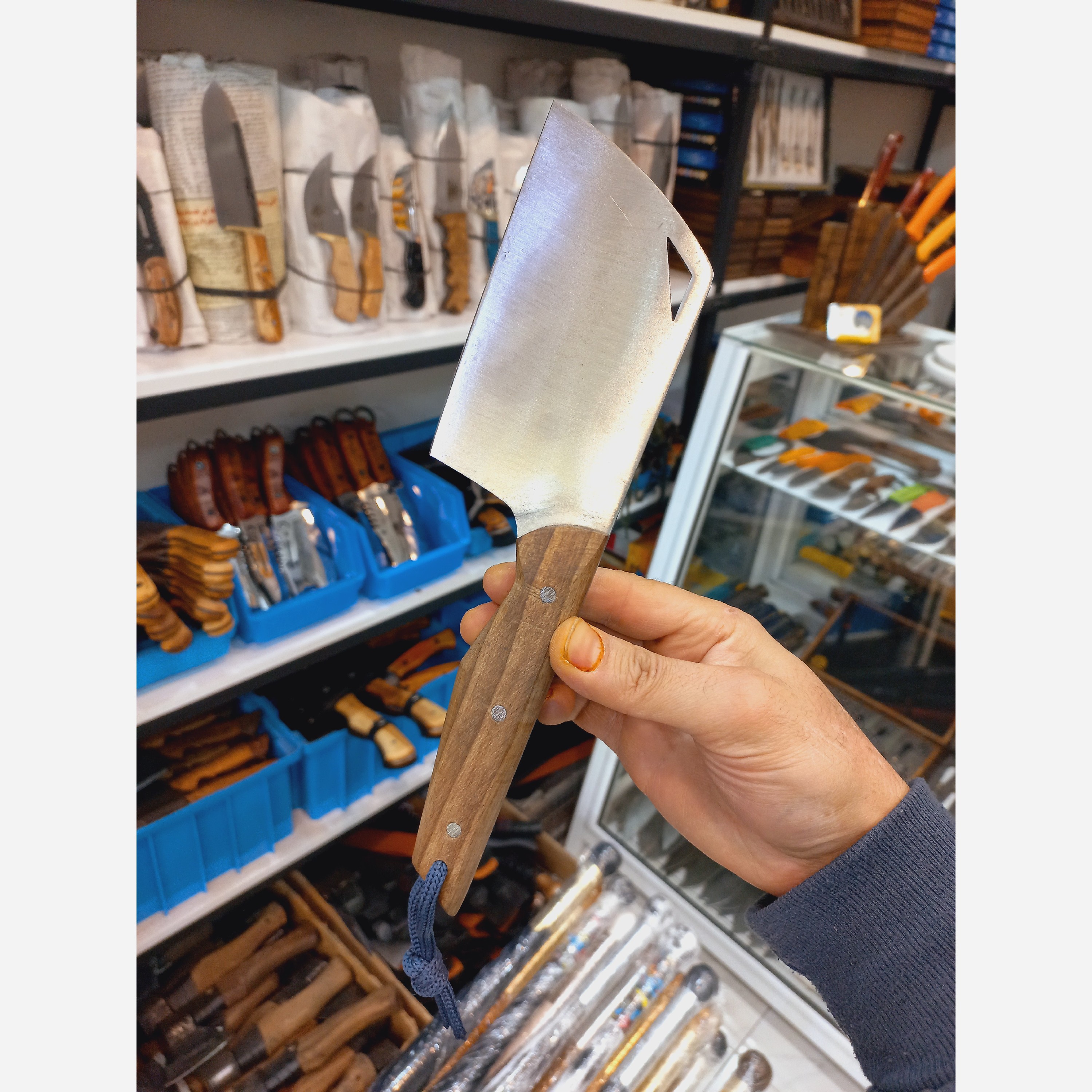 ساطور طبیعتگردی فولاد فنر هما زنجان