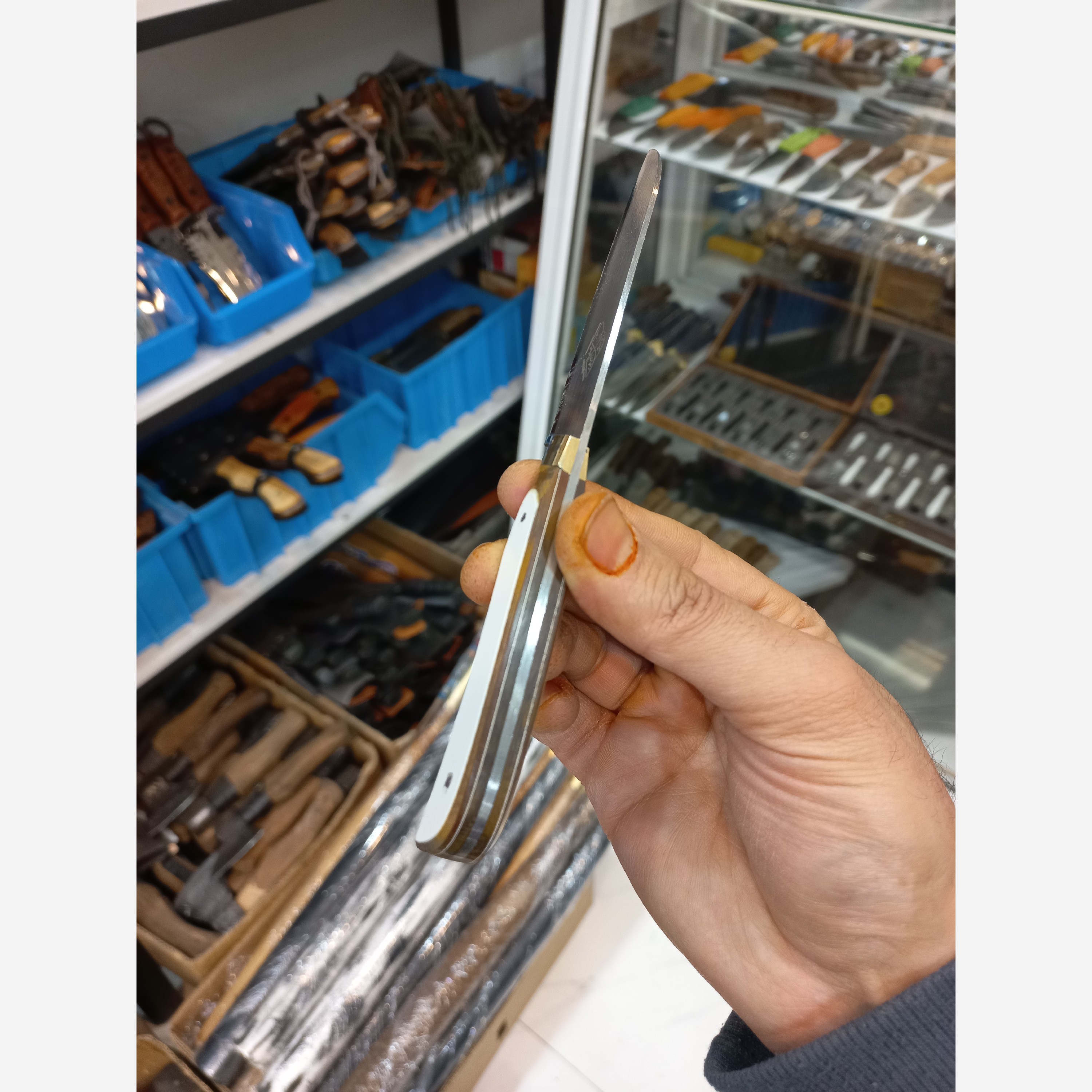 چاقو آشپزخانه ضدزنگ حیدری زنجان دسته کایچو