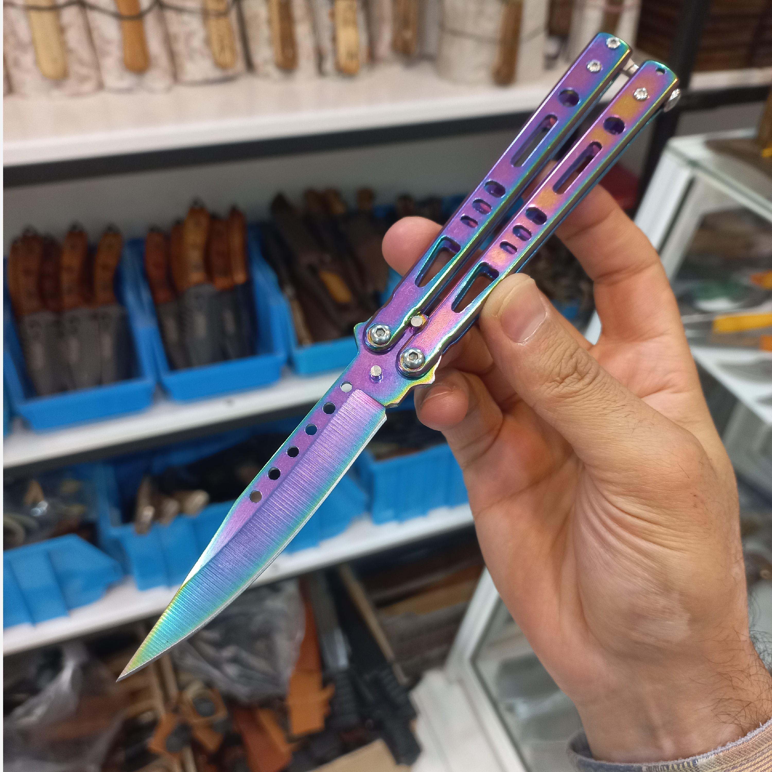 چاقو پروانه ای ضدزنگ