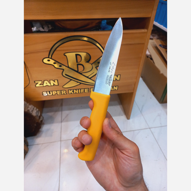 چاقوی آشپزخانه ضدزنگ استاد حیدری(بره ای) زنجان