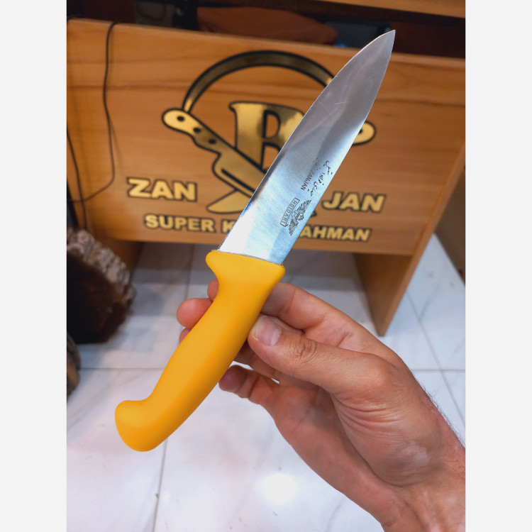 چاقوی آشپزخانه ضدزنگ استاد حیدری زنجان