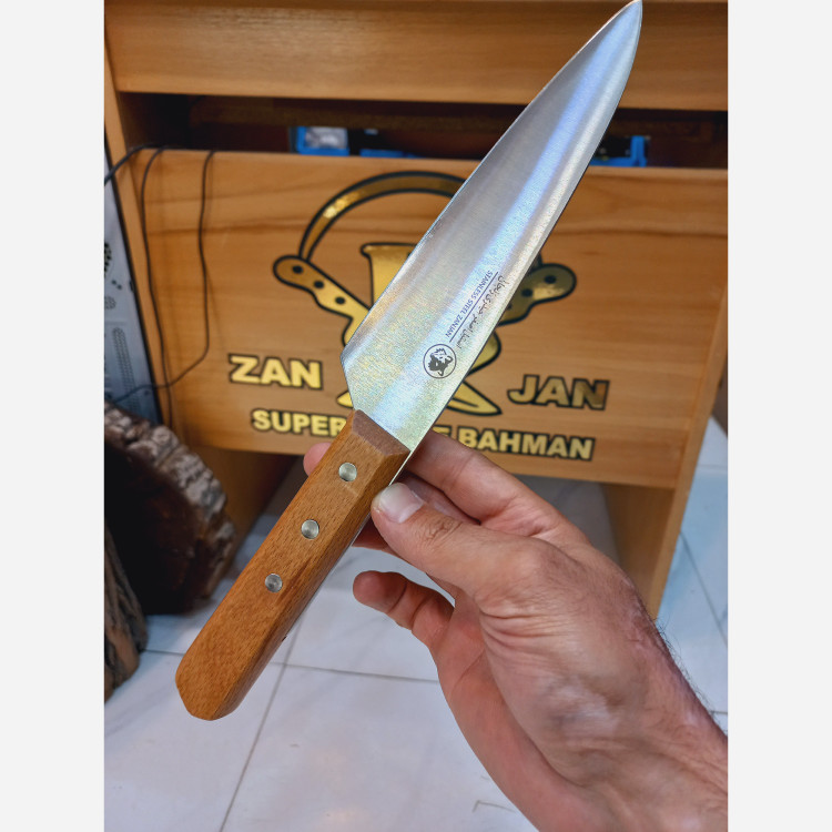 چاقوی آشپزخانه تیغه ضدزنگ حیدری