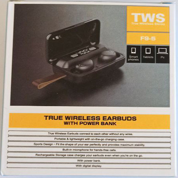 هدفون بی سیم مدل TWS F9-5 V 5.1