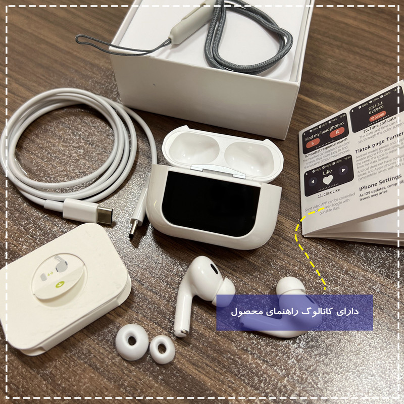 هندزفری بلوتوثی مدل AirPods Touch Noice Cancelling