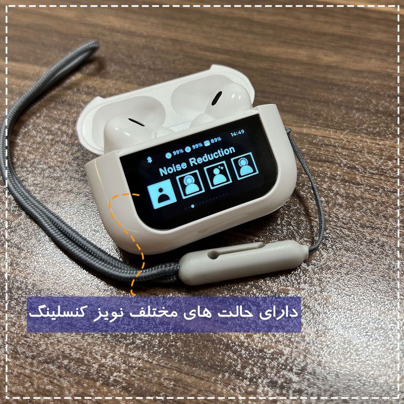 هندزفری بلوتوثی مدل AirPods Touch Noice Cancelling